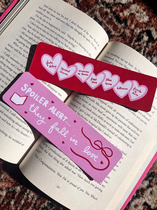 Love Tropes Bookmark Set