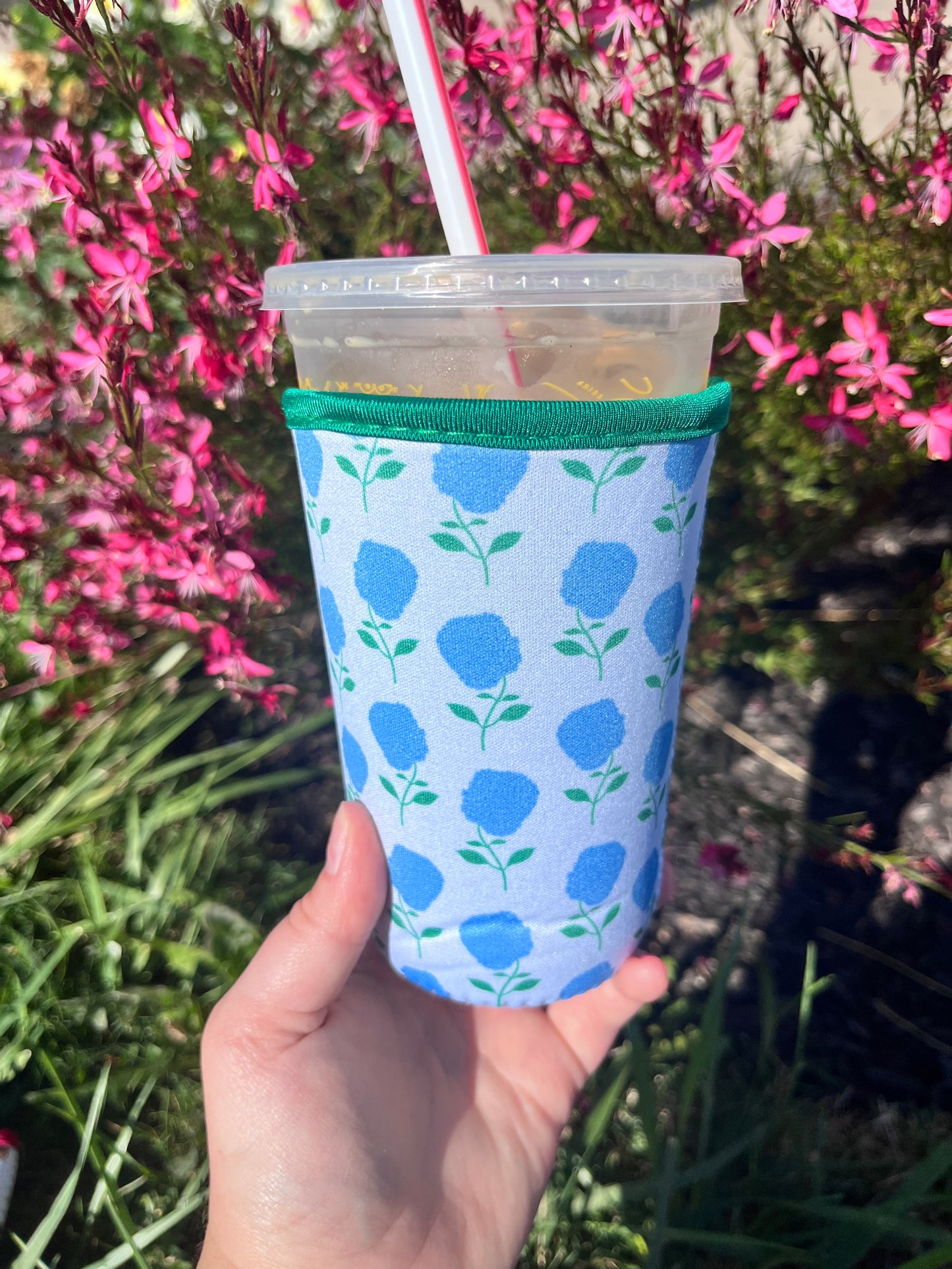 Hydrangea Coozie