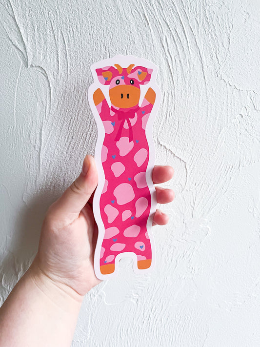 Croissant Wavy Cow Bookmark